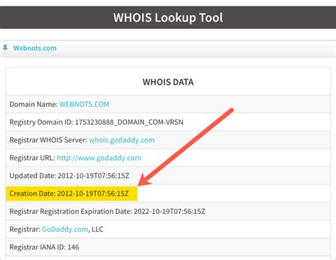 Whois Lookup Tool .
